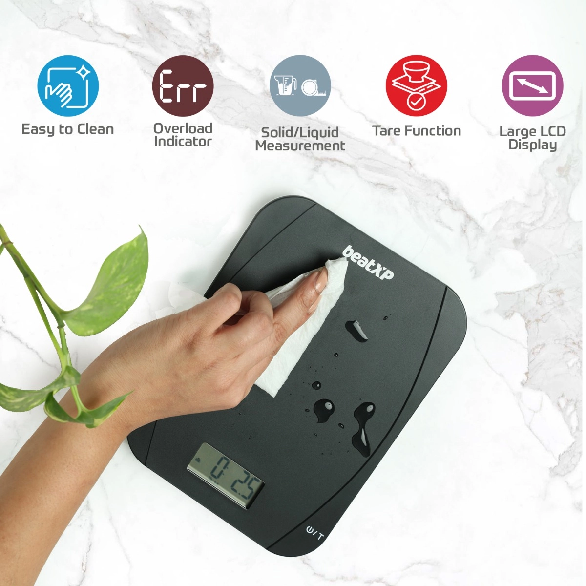beatXP NeoChef Multipurpose Digital Weight Machine for Home Kitchen, Specifications