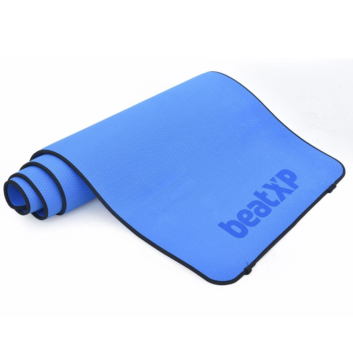 beatXP Yoga Mat With Border -Blue