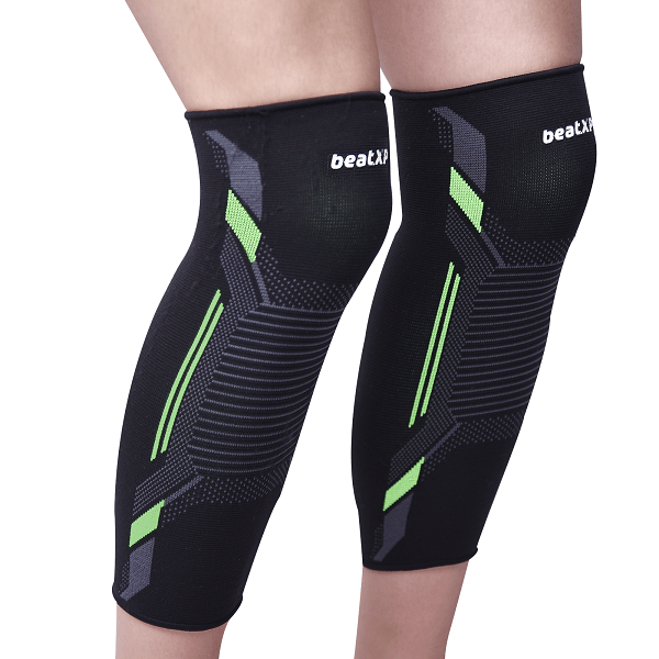 Knee Support Cap |  1 Pair |  Free Size |  Green 