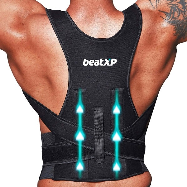 Posture Corrector |  Back Pain Relief |  Black 