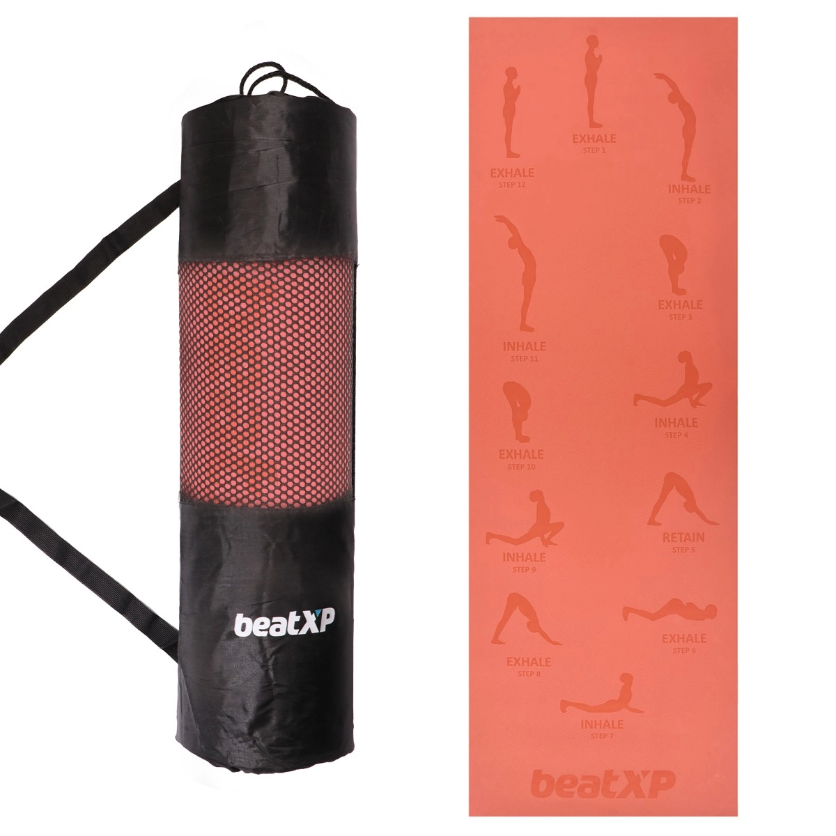Surya Namaskar Yoga Mat by beatXP6mm Thick