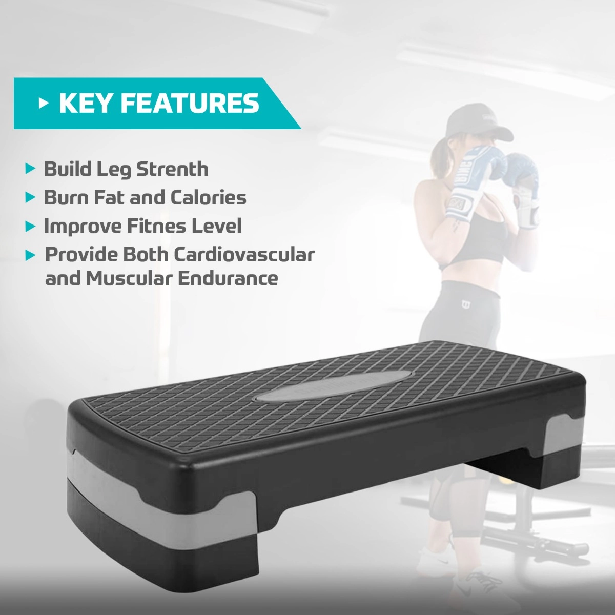 beatXP Gym Aerobic Stepper